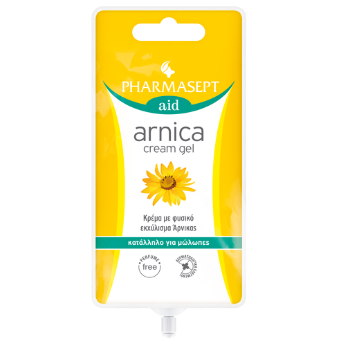 Pharmasept Aid Arnica Cream Gel Крем с натурален екстракт от арника, подходящ за синини и отоци 15ml